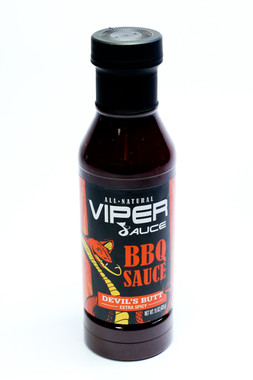 Devil's Butt Viper Sauce

For those who love hot and spicy. This sauce has a unique blend of three chilies including Chinese Red, Chipotle and Cayenne peppers. It has a perfect balance of sweetness with a fiery finish. Perfect for recipes and extra spicy BBQ meats. 

Bottles can not be shipped to Alaska.
