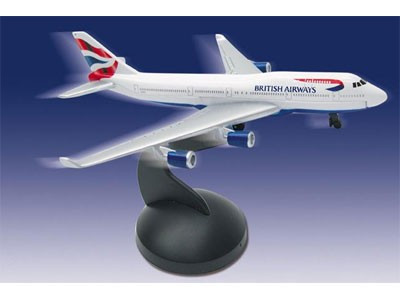 British Airways BA6264G Boeing 747-400 DieCast Airplane New Free p&p 