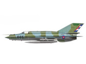 HA0148 | Hobby Master Military 1:72 | MiG-21MF Cuban Air Force Brigada de Guardia 'Playa Giron', 21 Regimento de Interception, '665', 1993