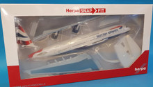 British Airways Airbus a380-800 1:250 Herpa Snap-Fit 609791 aereo modello a380 