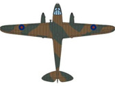 72DR007 | Oxford Die-cast 1:72 | DH Dragon Rapide RAF Air Ambulance