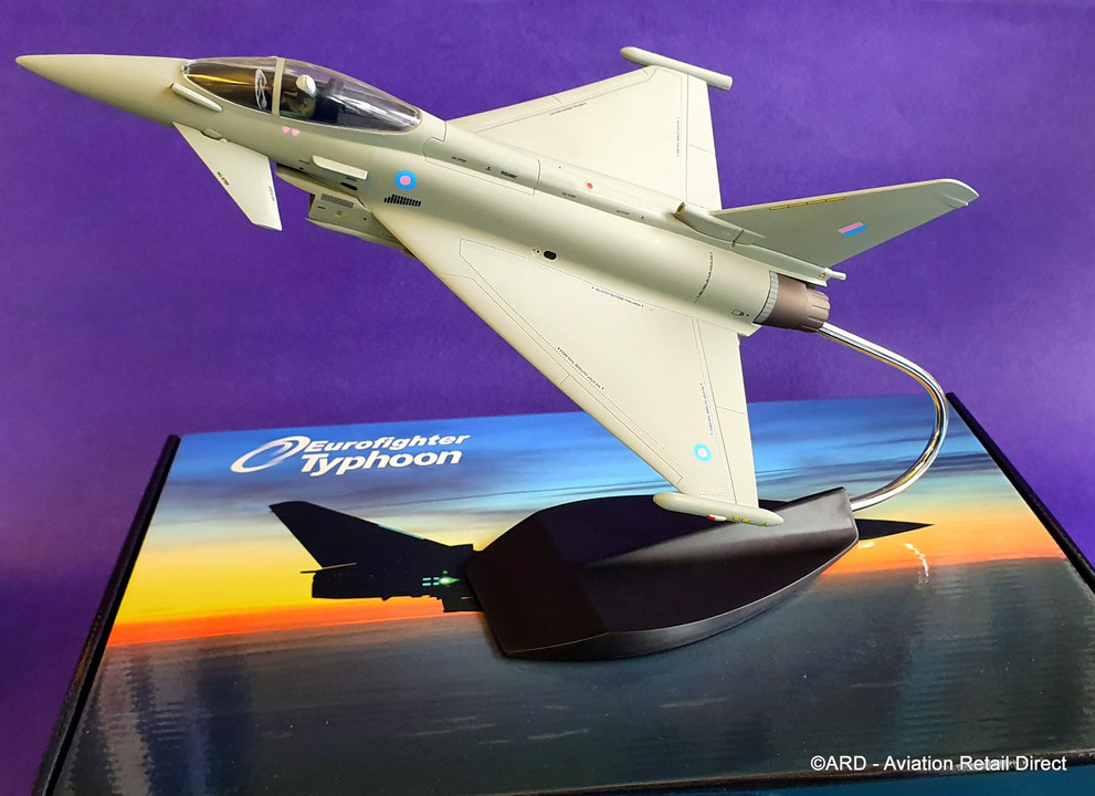 eurofighter typhoon diecast model