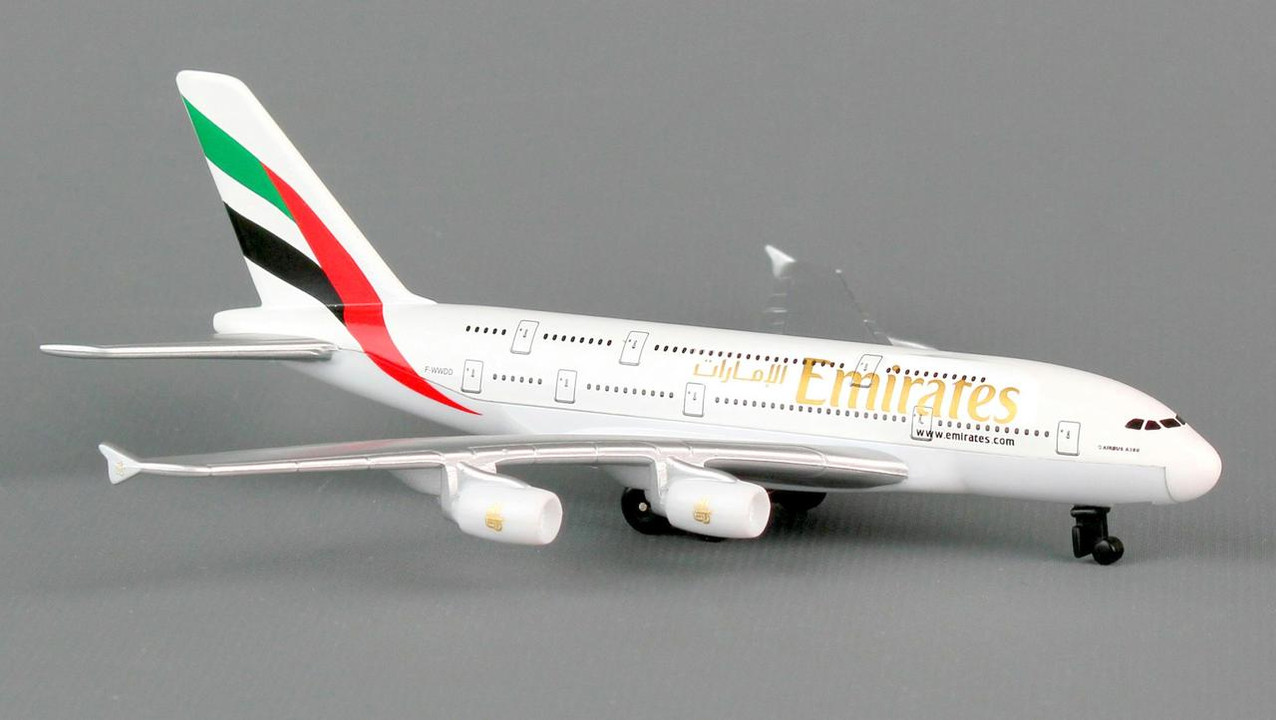 emirates a380 toy plane