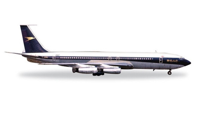 557139 | Herpa Wings 1:200 | Boeing 707-400 BOAC G-APFC (die-cast