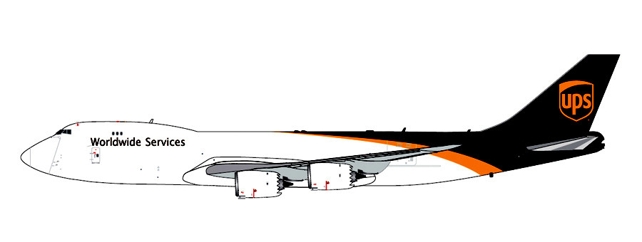 Gemini Jets UPS Boeing 747-8F GJUPS1627 1//400 New