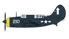 HA2212 | Hobby Master Military 1:72 | SB2C-4E Helldiver No. 210, VB-84, USS Bunker Hill, Tokyo Raids, Feb 1945