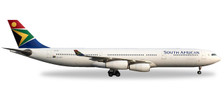 530712 | Herpa Wings 1:500 | Airbus A340-300 South African ZS-SXF, 'Mandela Day'
