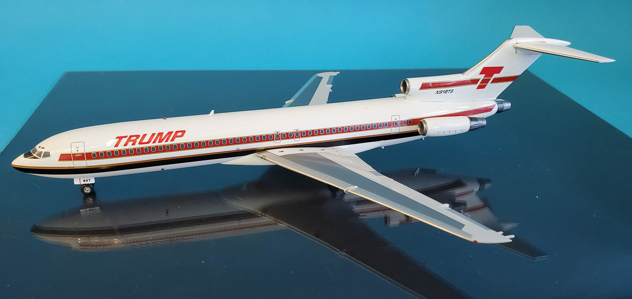BlueBox B722TS01  Boeing 727-225 Trump N918TS in 1:200 scale 
