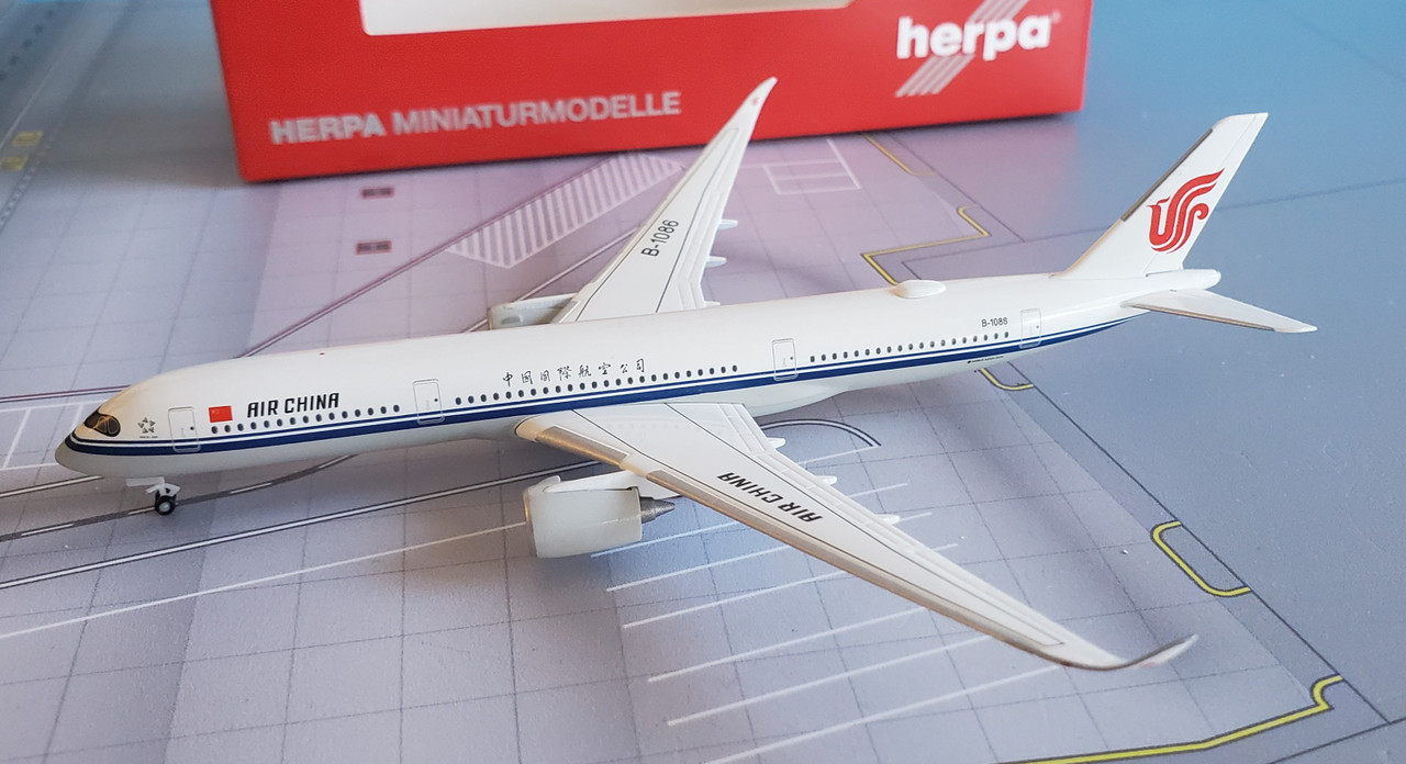 Herpa Wings 1:500 531917 air china airbus a350-900 b-1086