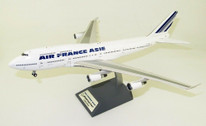B-744-AF-01 | Blue Box 1:200 | Boeing 747-400 Air France Asia F-GISA (with stand)