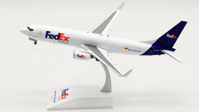 JF-737-8-015 | JFox Models 1:200 | Boeing 737-800 FedEx G-NPTD (with stand)