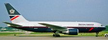 EW2762001 | JC Wings 1:200 | Boeing 767-200 British airways landor N652US (with stand)