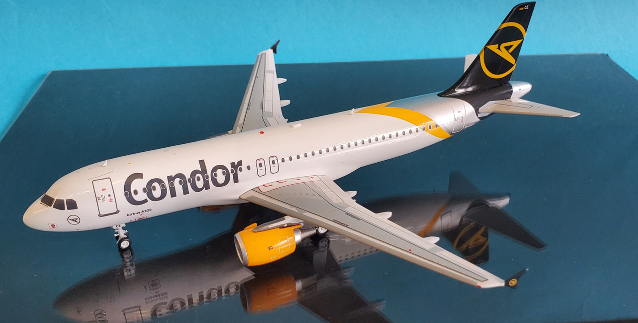 JF-A320-024 | JFox Models 1:200 | Airbus A320 Condor D-AICE with-stand