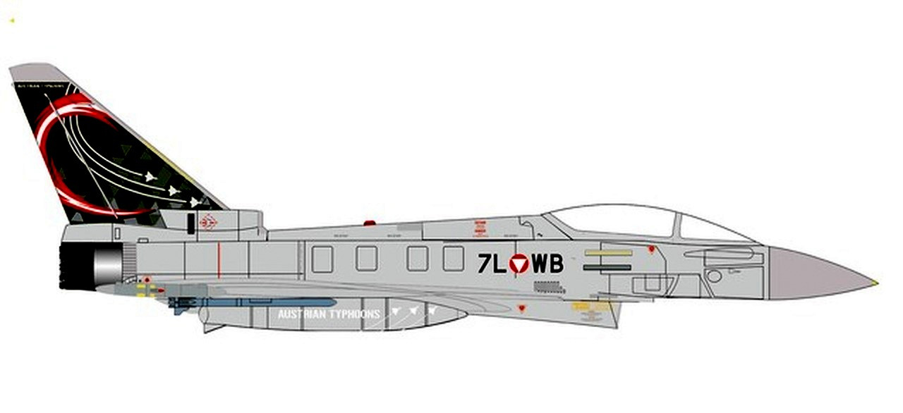 Hobby Master 1:72 Typhoon Austrian Air Force 7L-WB