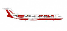 571203 | Herpa Wings 1:200 1:200 | Fokker 100 Air Berlin D-AGPK