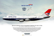 APGCIVB | Gifts | Airliner Print G-CIVB Boeing 747-436 British Airways Negus