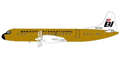 Jc2385 Jc Wings 1 0 Lockheed L 1 Electra Braniff International Airways With Stand Is Due January 21 Aviation Retail Direct