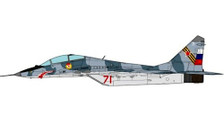 JCW72MG29009 | JC Wings Military 1:72 | MiG-29A Fulcrum Hungarian Air Force 59th tactical Fighter Squadron | is due: january 2021