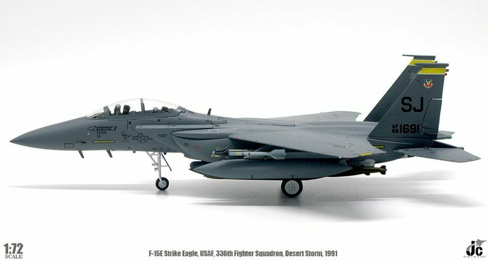 Jcw 72 F15 008 Jc Wings Military 1 72 F 15e Strike Eagle Usaf 1691 Sj 336fs 4fw Aviation Retail Direct