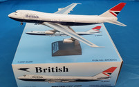 ARDBA03 | ARD200 1:200 | Boeing 747-200 British Airways G-BDXH - All 4 Engines Have Failed (with stand)