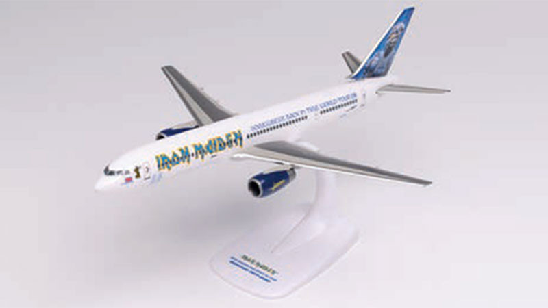 Astraeus boeing 757-200 "Ed Force One" Herpa Wings 1:500 535250 Iron Maiden