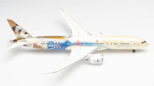 571340 | Herpa Wings 1:200 1:200 | Boeing 787-9 Etihad A6-BLE, 'Choose the USA' (plastic)