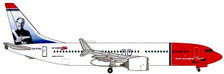 535229 | Herpa Wings 1:500 | Boeing 737-Max8 Norwegian EI-FYA Sir Freddie Laker