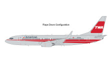 G2AAL473F | Gemini200 1:200 | Boeing 737-800 American Airlines N915NN flaps down'TWA Heritage livery' | is due: May 2021