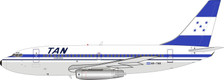 EAVTNR | El Aviador 1:200 | Boeing 737-200 TAN HR-TNR (with stand) | is due: May 2021