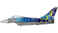 JCW722000008 | JC Wings Military 1:72 | EUROFIGHTER Typhoon German Air Force TAKTLWG 73 60th Anniversary markings | is due: June 2021