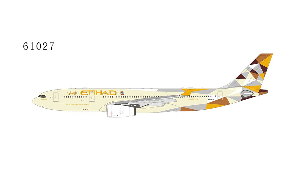 NG61027 | NG Models 1:400 | Airbus A330-200 Etihad A6-EYH 
