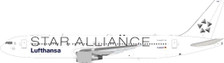 JF-767-3-003 | JFox Models 1:200 | Boeing 767-300ER Lufthansa Star Alliance D-ABUW (with stand)