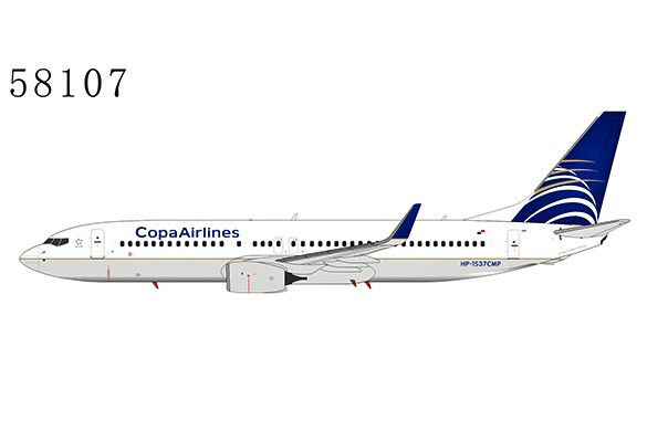 NG58107 | NG Model 1:400 | Boeing Copa Airlines 737-800/w HP-1537CMP | is  due: October 2021 - Aviation Retail Direct