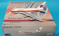 NG07013 | NG Model 1:400 | Boeing 747SP United Saul Bass N140UA