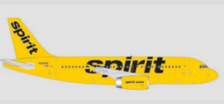 535809 | Herpa Wings 1:500 | Airbus A319 Spirit Airlines N532NK