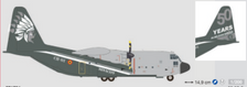 571791 | Herpa Wings 1:200 1:200 | Belgian Air Component Lockheed C-130H Hercules - 20 Squadron, 15 Wing, Melsbroek Air Base 50 Years of  Hercules – CH-01  | Is due: January-2022