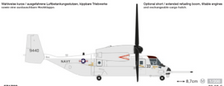 571760 | Herpa Wings 1:200 1:200 | Bell Boeing CMV-22B Osprey - VRM-30 Titans, USS Carl Vinson, Pacific Fleet – 169440 | is due:January-2022