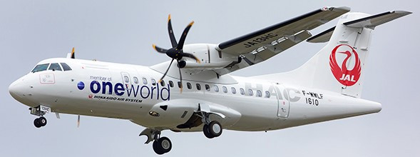 EW4AT4004 | JC Wings 1:400 | Hokkaido Air System ATR 42-600