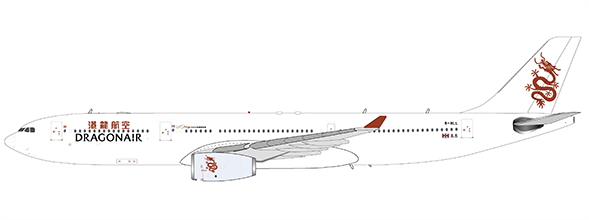 EW2333003 | JC Wings 1:200 | Dragonair Airbus A330-300 Reg: B-HLL