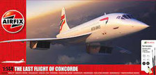 AX50189 | Airfix 1:144 | British Airways Concorde G-BOAF a plastic kit to make and includes glue and paints