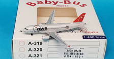 AC411021 | Aero Classics 1:400 | Airbus A319-114 NWA-Northwest N319NB