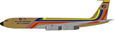 EAVBGP | El Aviador 1:200 | Boeing 707-300 Ecuadorian Jet Cargo HC-BGP (with stand)