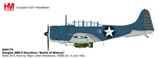 HA0175 | Hobby Master Military 1:72 | Douglas SBD-2 Dauntless USN 2013 VMSB-241 June 1942 | is due: June 2022