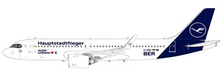 EW232N004 | JC Wings 1:200 | Lufthansa Airbus A320NEO Hauptstadtflieger Livery Reg: D-AINZ With Stand
