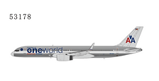 NG53178 | NG Model 1:400 | Boeing 757-200 American N174AA One World chrome | Is due: February 2022