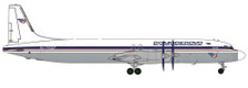 571937 | Herpa Wings 1:200 1:200 | Ilyushin IL-18 Domodedovo Airlines RA-74267 (die-cast metal with stand) | is due: March 2022