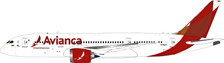 JP60-788-AV-796AV |JP60 200 1:200 | Boeing 787-8 Avianca N796AV (with stand) | is due: June 2022
