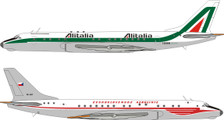 RETRO4002 | Retro Models 1:400 | TU-104A CSA Ceskoslovenske Aerolinie OK-NDF/Alitalia (with stand) | is due: May 2022