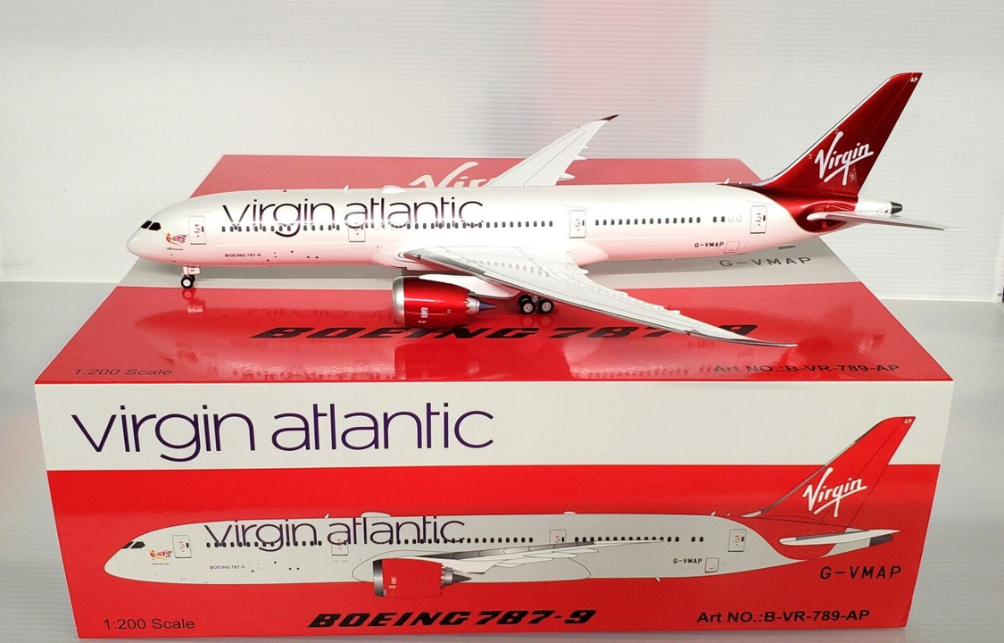 B-VR-789-AP | Blue Box 1:200 | Boeing 787-9 Virgin G-VMAP (with