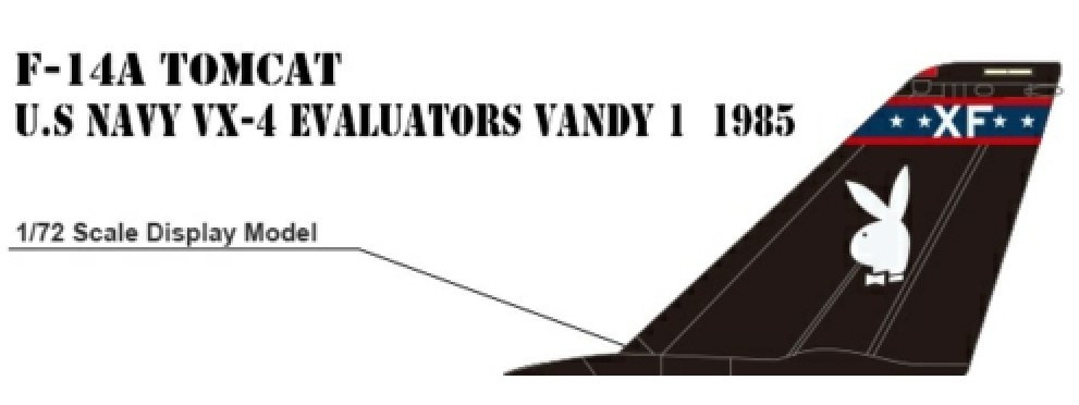 CW001642 | Century Wings 1:72 | F-14A Tomcat VX-4 Evaluators Vandy